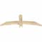 Ekena Millwork Bellingham Rough Sawn Timber Gable Bracket, Douglas Fir, 48"W x 18"H x 2"D x 4"F, 9/12 Pitch GBW048X18X0204BEL00RDF - alternate 5